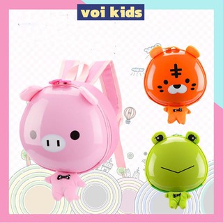 Balo Hình Trứng Đáng Yêu Dành Cho Bé Mầm Non_ Chống Thấm Nước_ Kích Thước 24*6*21cm _ Từ 12 Tháng Đến 4 Tuổi