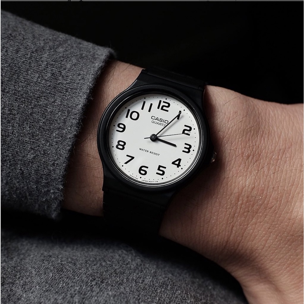 Đồng hồ nam nữ C a s i o dây nhựa MQ24 chính hãng