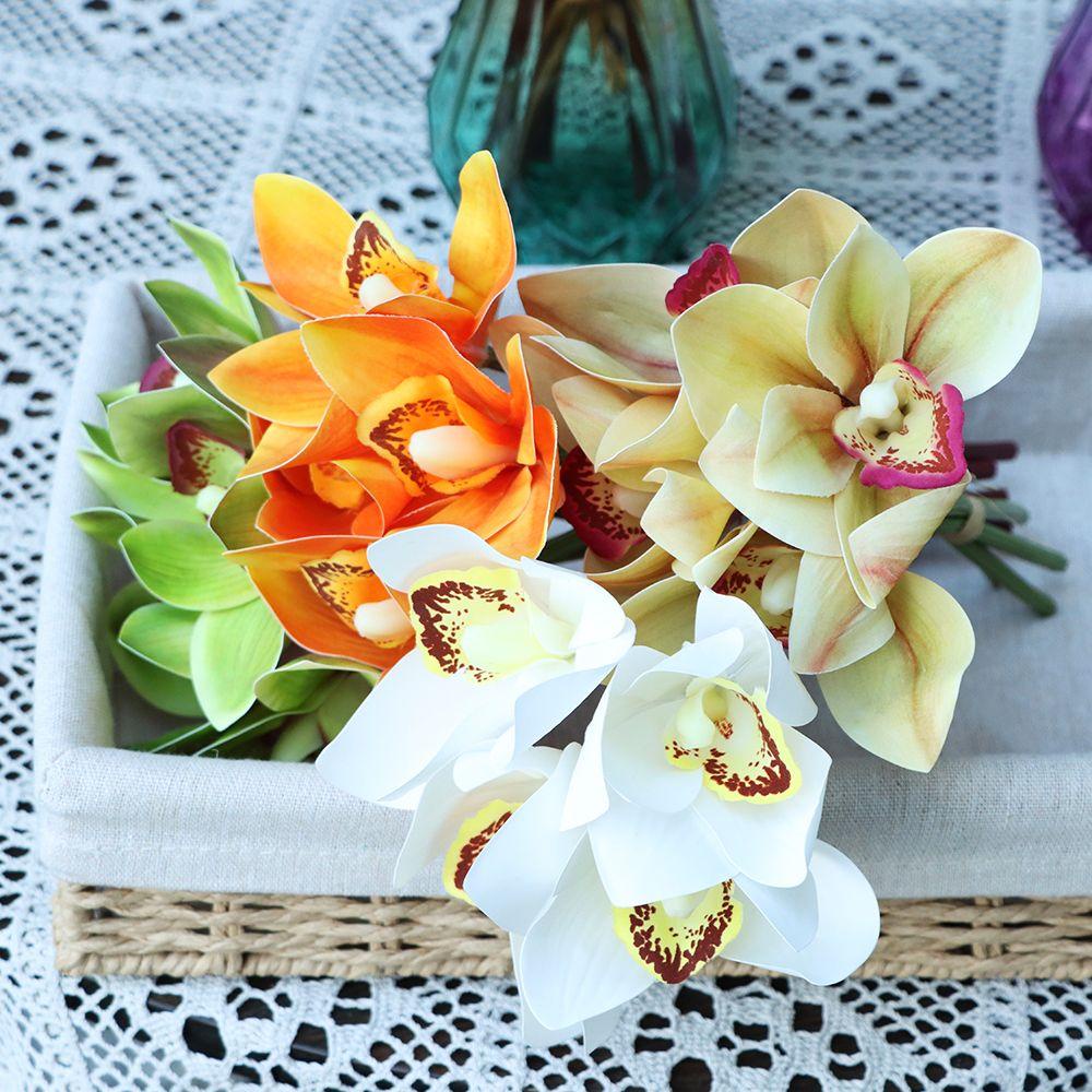 KUNHEV Hoa Lan Giả Trang Trí Tiệc Cưới