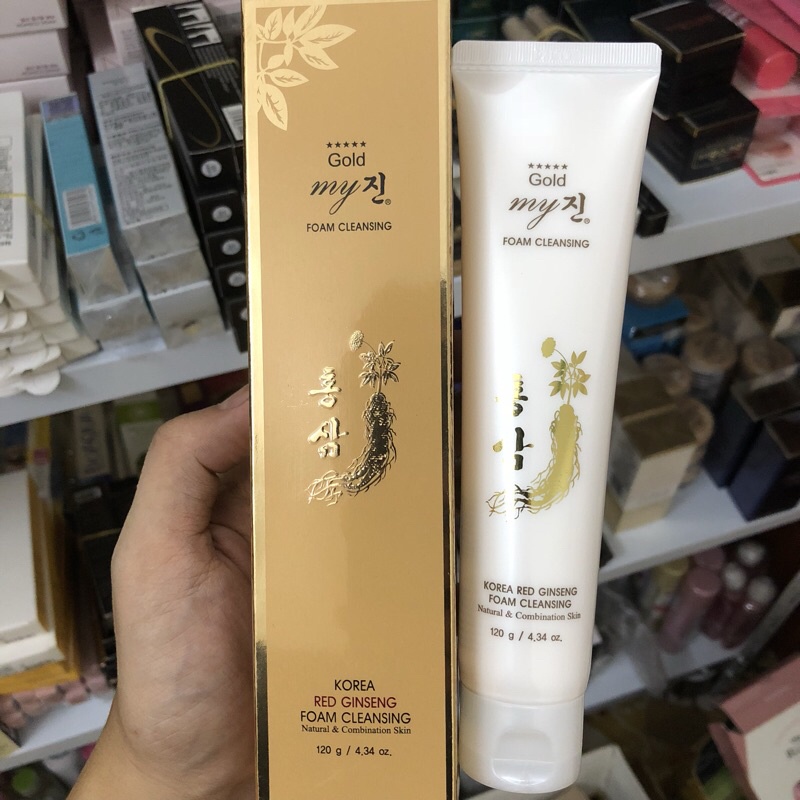 Sữa rửa mặt 💖FREESHIP💖 Sữa rửa mặt sâm vàng Hàn Quốc Korea red ginseng foam cleansing | BigBuy360 - bigbuy360.vn