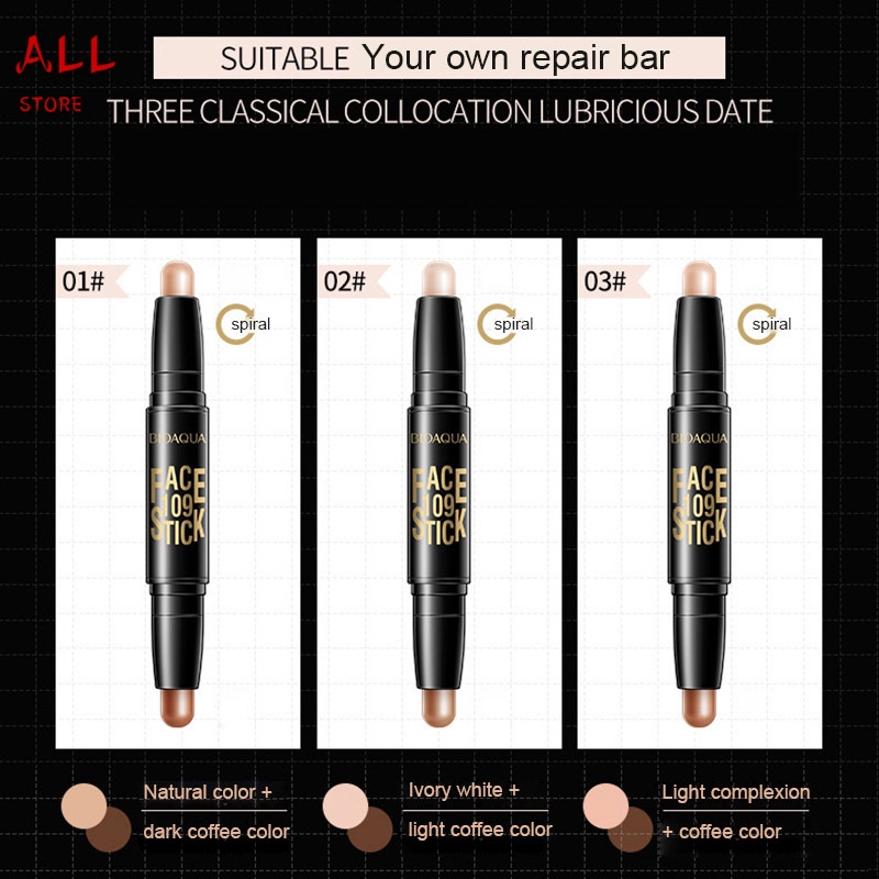 Bút Che Khuyết Điểm Bioaqua 2 Đầu Giúp Tạo Khối, Bắt Sáng Cao Cấp | BigBuy360 - bigbuy360.vn