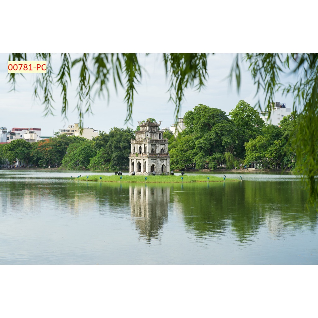 Tranh dán tường tổng hợp địa danh Việt Nam 3D in theo kích thước yêu cầu – Không giới hạn kích thước.