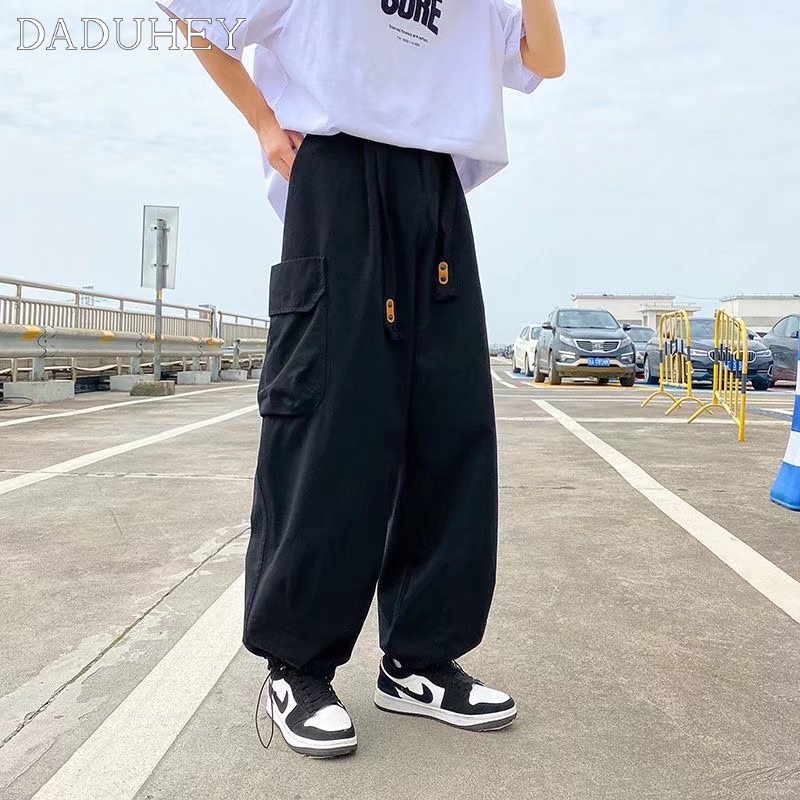 Quần Dài Dáng Rộng Ống Thẳng Phong Cách Đường Phố Hợp Thời Trang Cho Nam