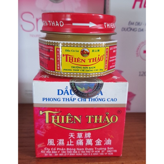 Cao xoa -Dầu cù là Thiên Thảo 30g