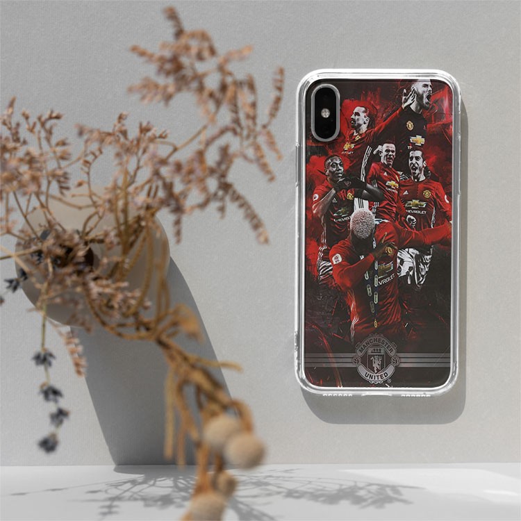 Ốp lưng Quỷ đỏ Manchester United huyền thoại cho Iphone 5 6 7 8 Plus 11 12 Pro Max X Xr FOO20210016