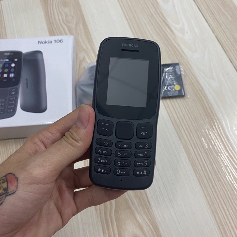 [Freeship toàn quốc từ 50k] Thanh lý Điện thoại Nokia 106 Dual SIM 2018 - Hàng trưng bày chính hãng Nokia