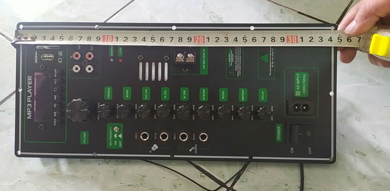 Mạch Loa Kéo 500w 1 Kênh  Bass 30 - 40 - HAY