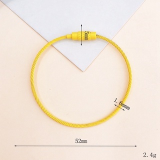 Móc vòng tròn nhiều màu 5cm