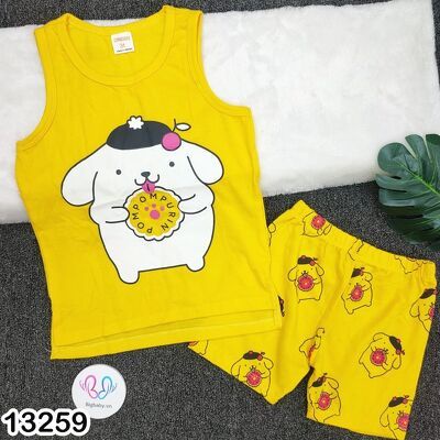 BỘ SÁT NÁCH THUN HOẠ TIẾT ĐÁNG YÊU CHO BÉ GÁI 11-25kg