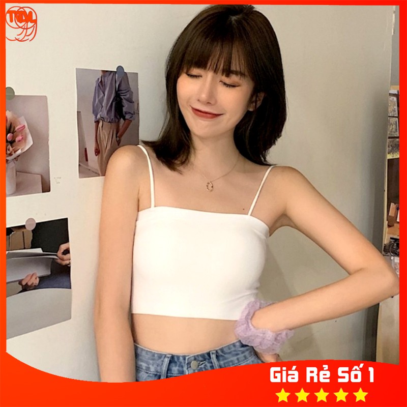 Áo 2 dây nữ TVL1999, áo hai dây bún chất liệu thun gân cao cấp co giãn 4 chiều from ôm BODY | BigBuy360 - bigbuy360.vn