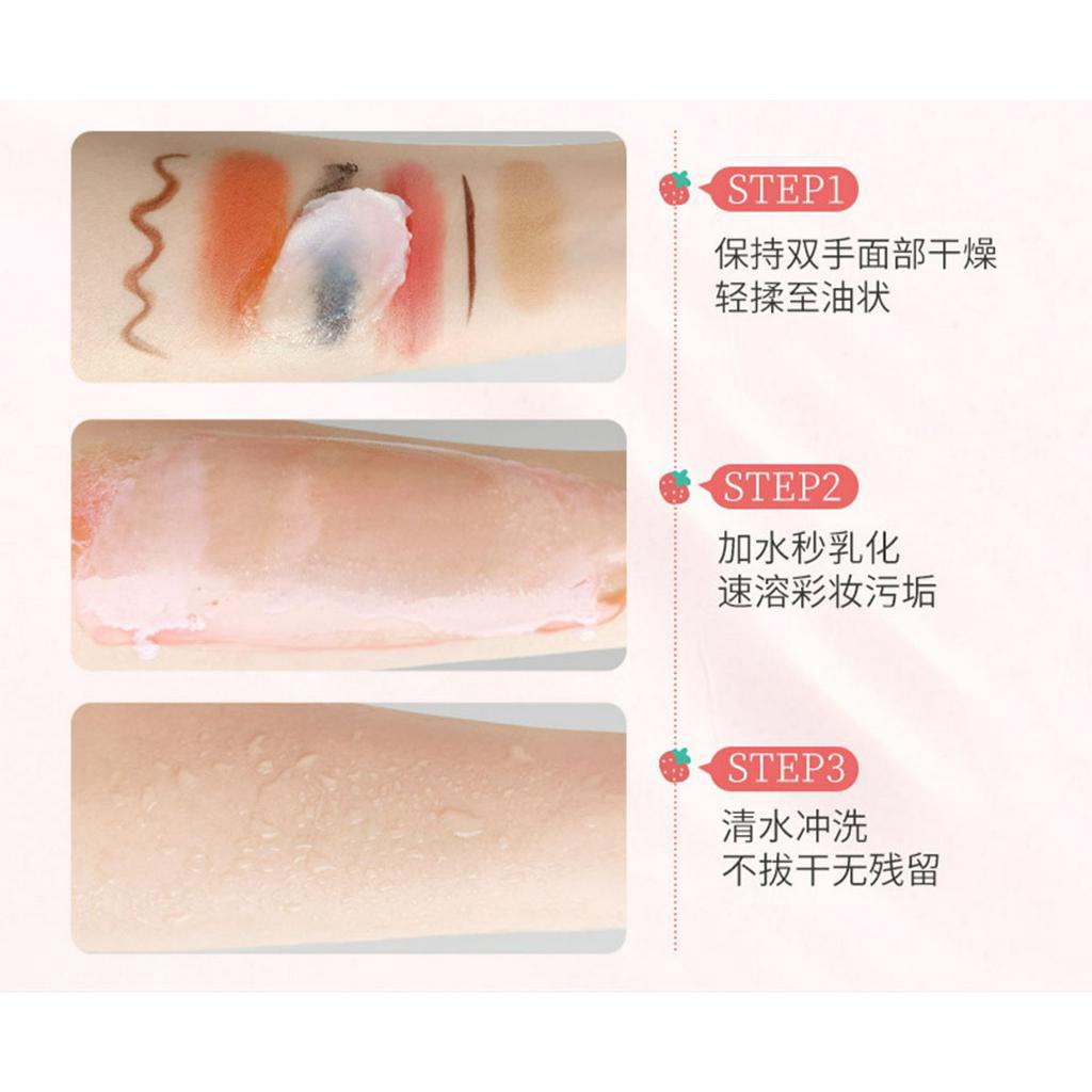 Sáp tẩy trang MEIKING, làm sạch sâu, hương dâu dịu nhẹ