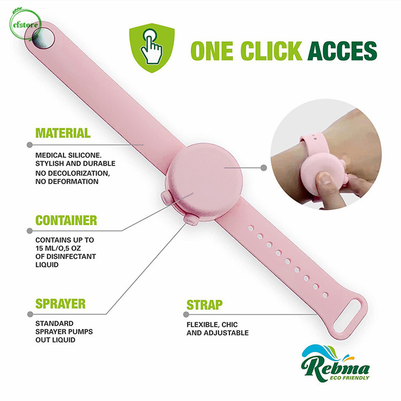 (Hàng Mới Về) Vòng Đeo Tay Nước Rửa Tay Tiện Dụng Khi Đi Làm / Làm Việc