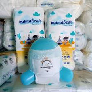 Bỉm quần/dán Mamabear S/M/L/XL/3XL 100 miếng nb
