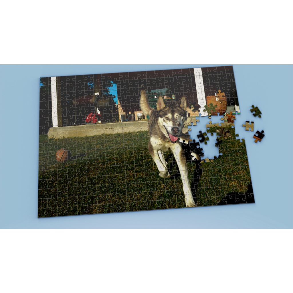 Tranh ghép hình HUSKY - Mẫu 8 - Nhận in theo yêu cầu