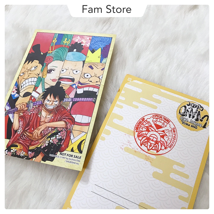 Postcard One Piece Kim Đồng
