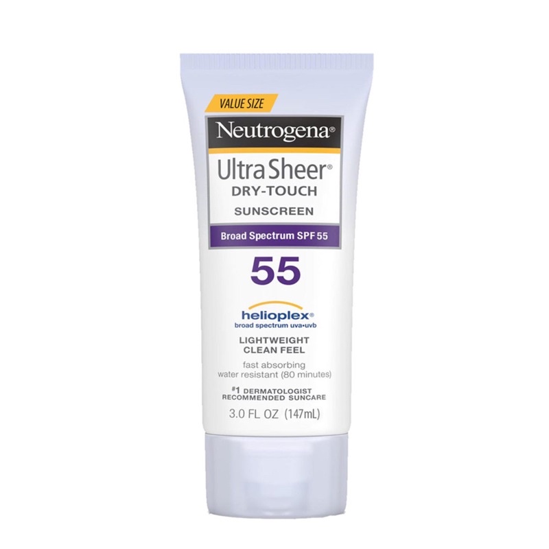 Kem chống nắng Neutrogena Ultra Sheer Dry-Touch Sunscreen Spf55