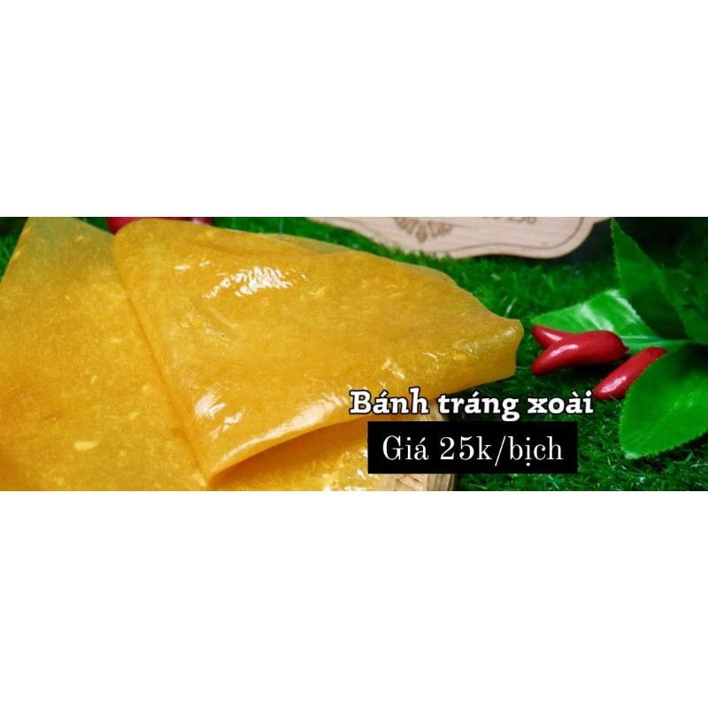 Bánh Tráng Xoài Nha Trang (bịch gần 200g)