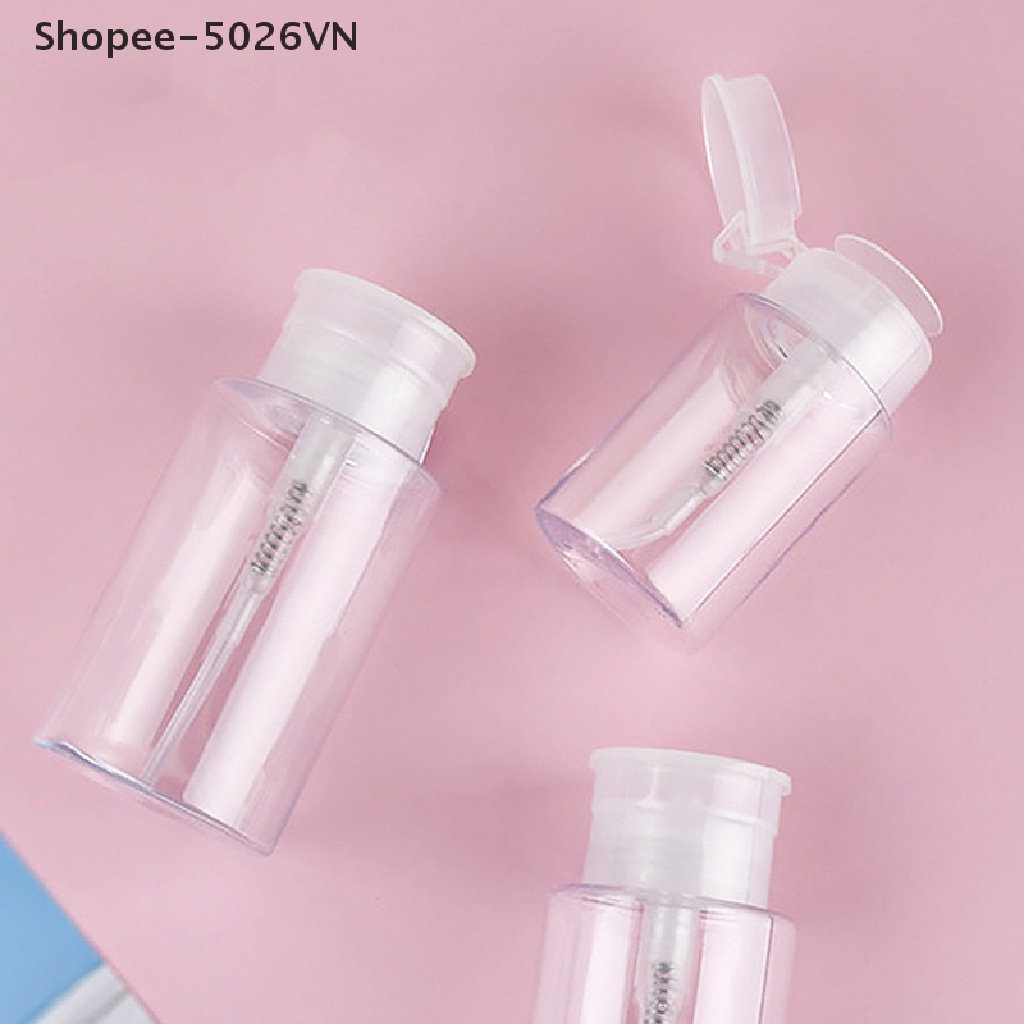 Chai rỗng dạng nhấn đựng dung dịch trang điểm làm đẹp 100 / 150ml