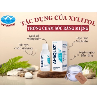 Nước súc miệng amiquiz 250ml