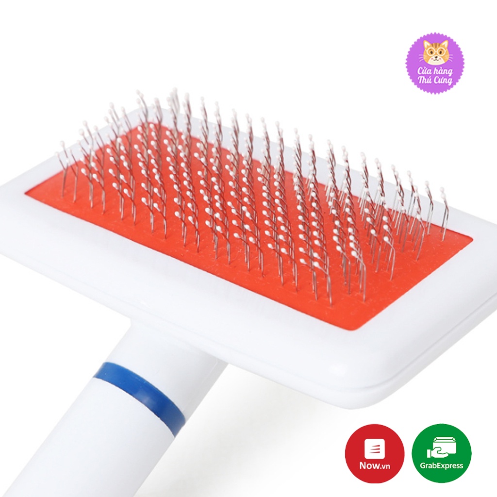 Lược Chải Lông Rụng Cho Chó Mèo Con - Lược Grooming Chó Mèo