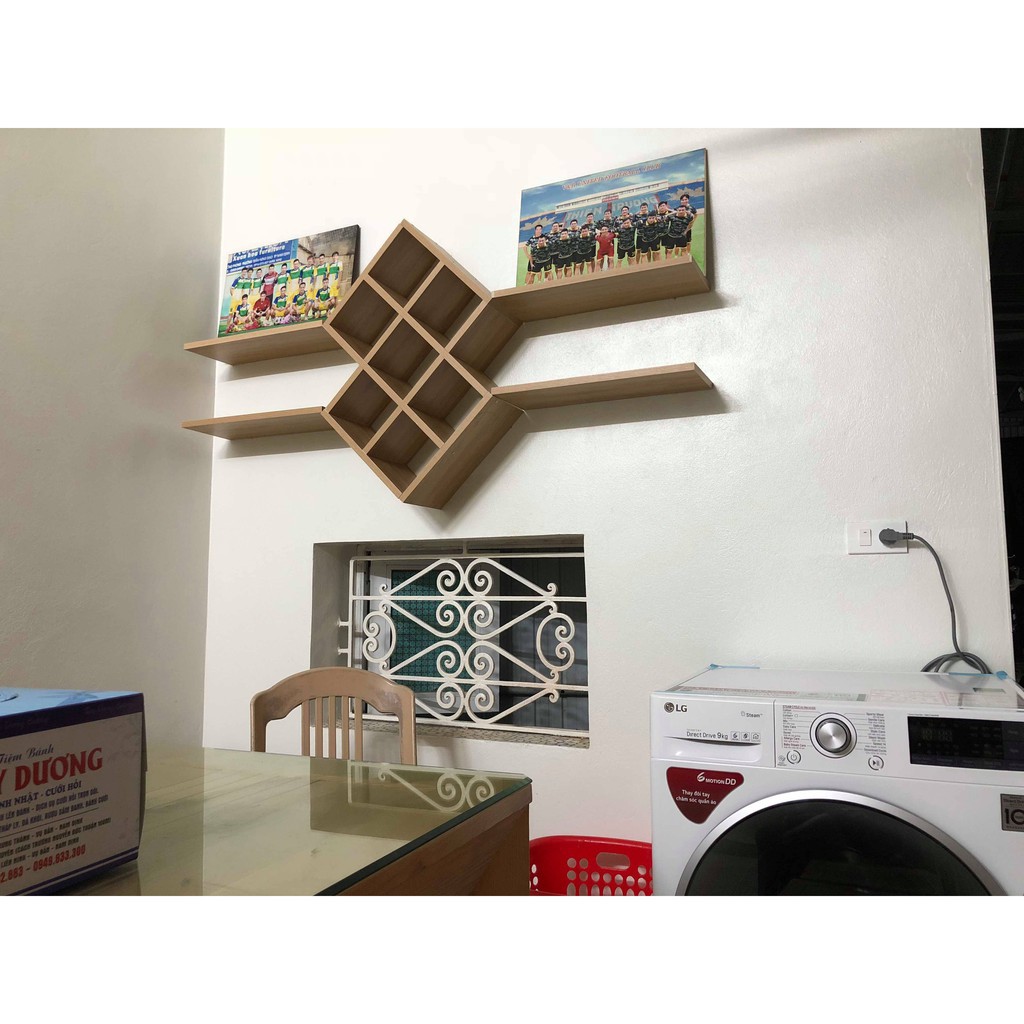 BỘ KỆ PHÒNG KHÁCH TREO TƯỜNG(ko móc ly).GP26 | BigBuy360 - bigbuy360.vn