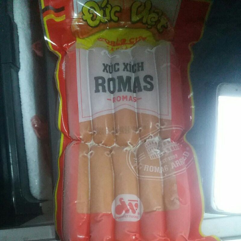 Xúc xích Đức Việt Romas 500g (mẫu mới ) | BigBuy360 - bigbuy360.vn