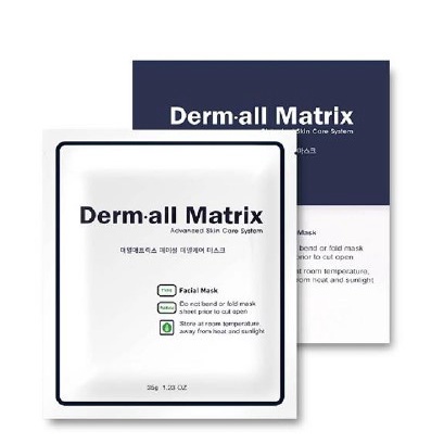 Mặt Nạ Derm All Matrix Facial Dermal-care Mask - Hộp 4 Miếng