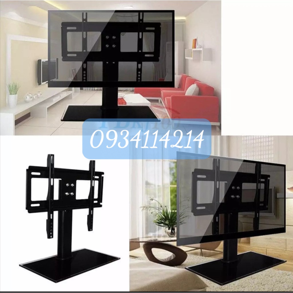 Chân Đế Tivi Đa Năng - Để Bàn Moden RM 606 - Đở tivi 32-55 ich