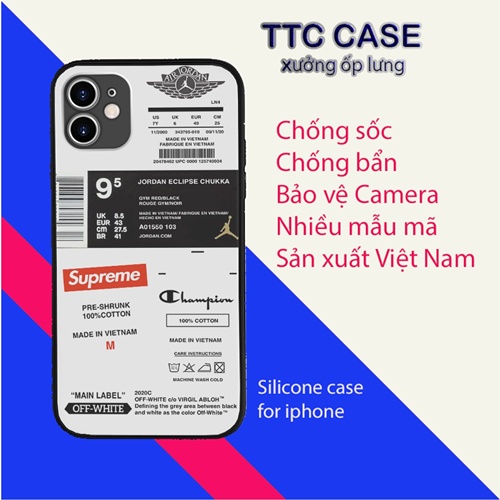 Ốp lưng ốp đt iphone Supreme đáng yêu Iphone 6/6Plus đến 13/13 Promax JC20200800001