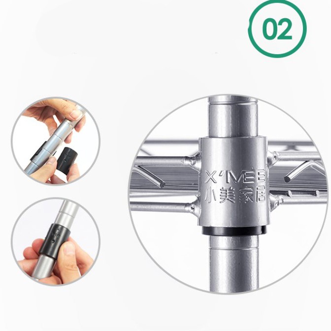 Kệ lò vi sóng khung inox_RE0267
