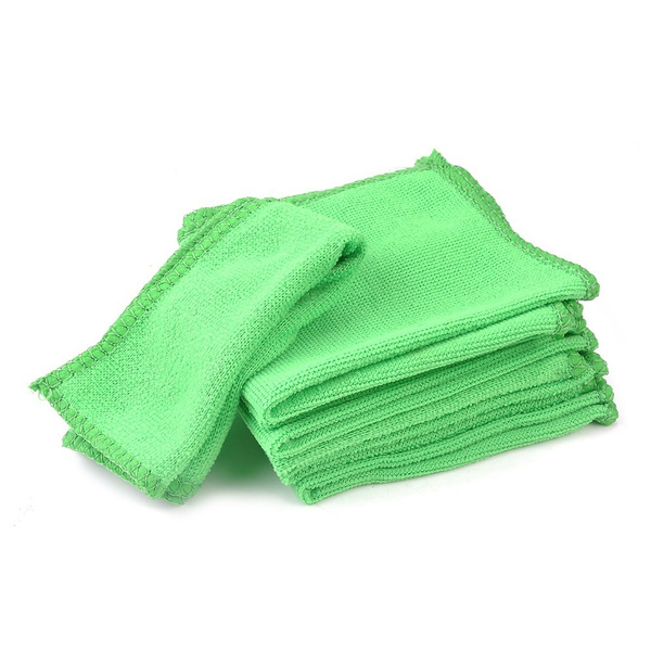 MICROFIBER Set 10 Khăn Vi Sợi Siêu Thấm Hút Vệ Sinh Đa Năng