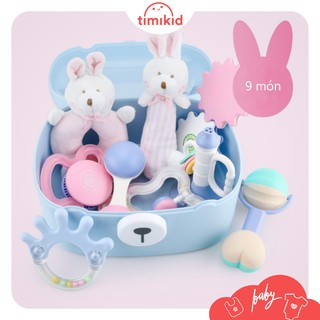Set đồ chơi xúc xắc gặm nướu phát triển kỹ năng cơ bản cho bé thương hiệu Gorygeo Baby Hàn Quốc thumbnail