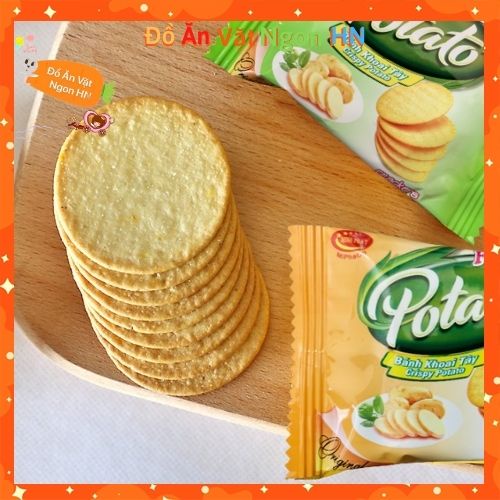 Bánh Khoai Tây Potato Minh Phát 500g Đồ Ăn Vặt Và Bánh Kẹo Giá Rẻ Vỏ Ngoài 2 Màu Đảm Bảo Chất Lượng VS ATTP