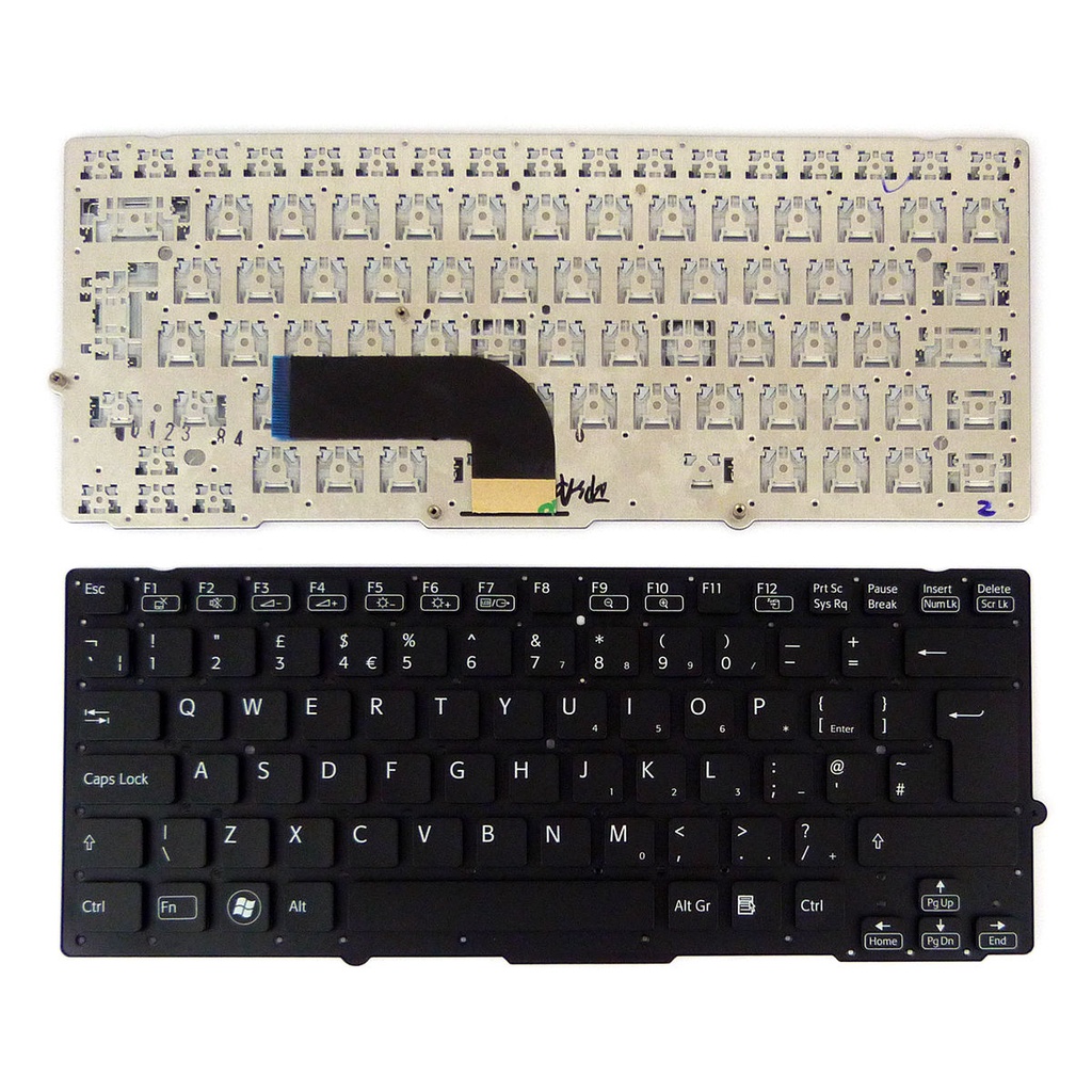 Bàn phím laptop Sony VPC-SB VPC-SD MÀU ĐEN CÓ ĐÈN