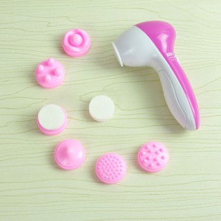 Máy massage rửa mặt mini 6in1