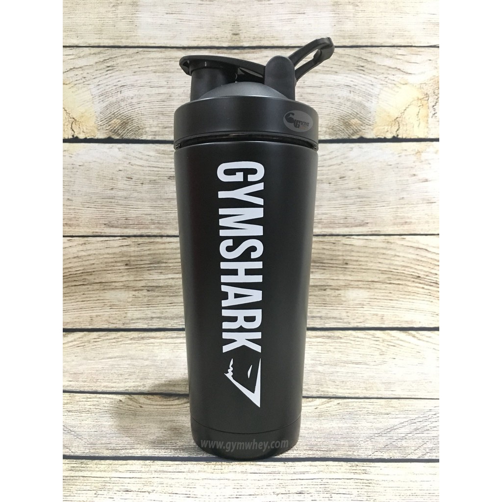 [Freeship + Quà] Bình Lắc Ly giữ nhiệt cao cấp siêu bền Gymshark Giữ Nhiệt Shaker Inox Gymshark cực đỉnh 900ml