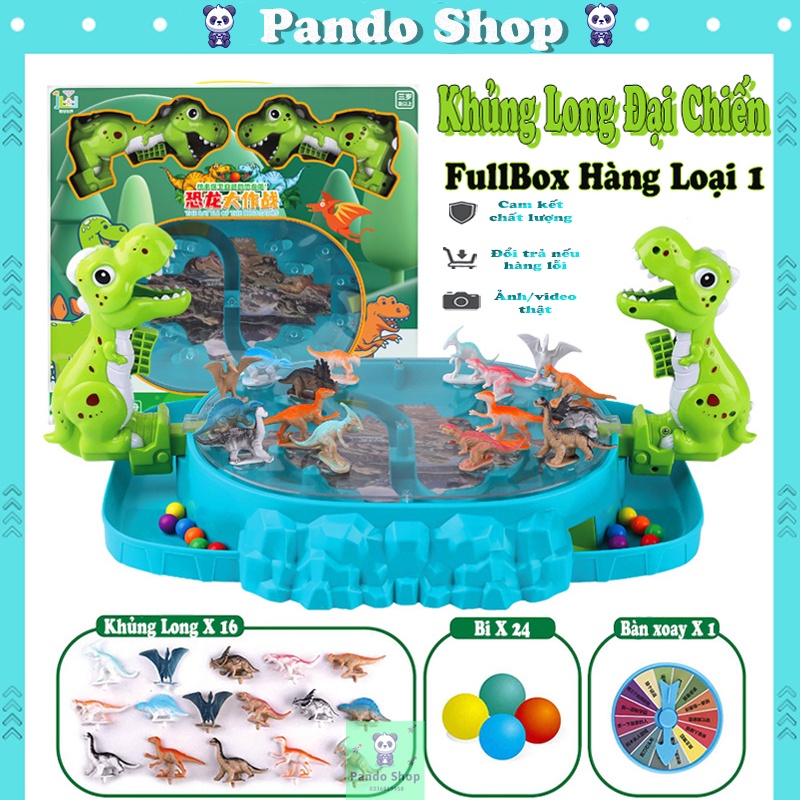 Khủng Long Đại Chiến - Đồ Chơi Trẻ Em Giải Trí Tương Tác Vui Nhộn Hai Người Chơi