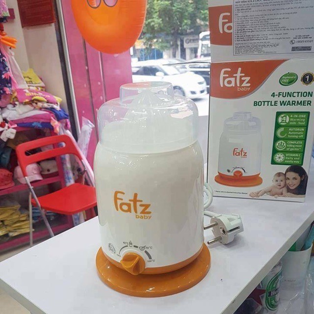 Máy Hâm Sữa Và Thức Ăn Dặm Siêu Tốc Fatz Baby  4 Chức năng Hàn Quốc