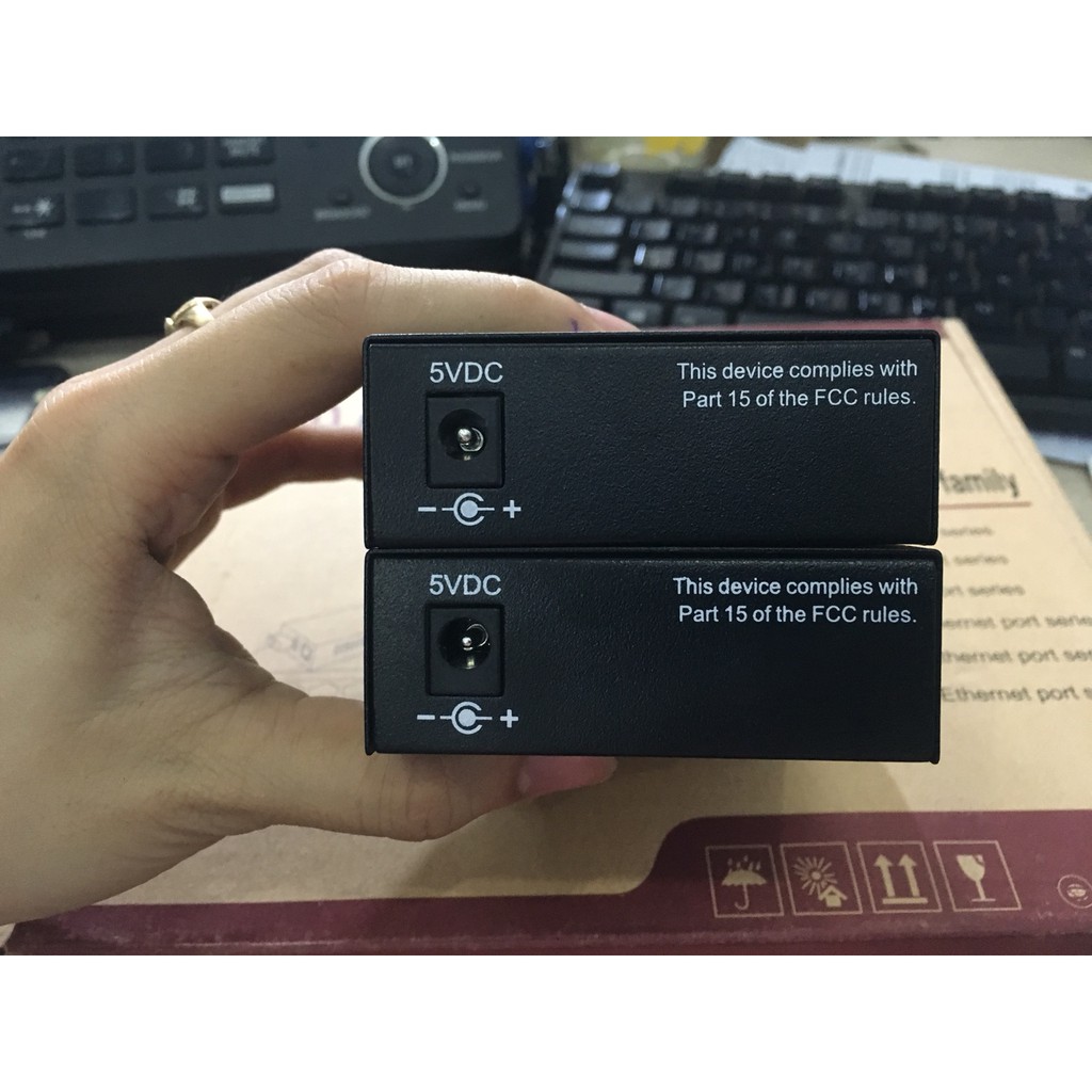 Bộ chuyển đổi quang điện Media Converter Single 10/100mbps