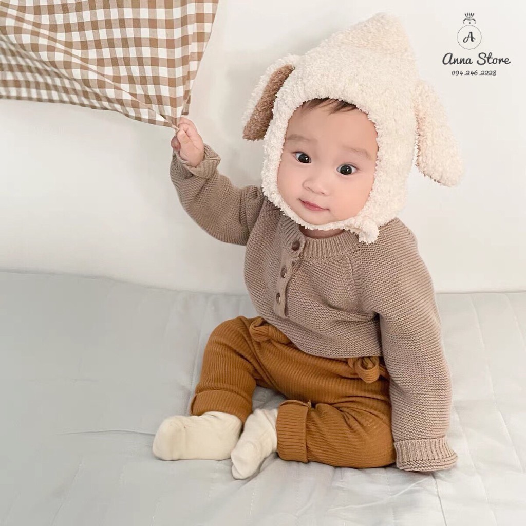 MUP 64 : Mũ len cực xinh xẻo cho bé