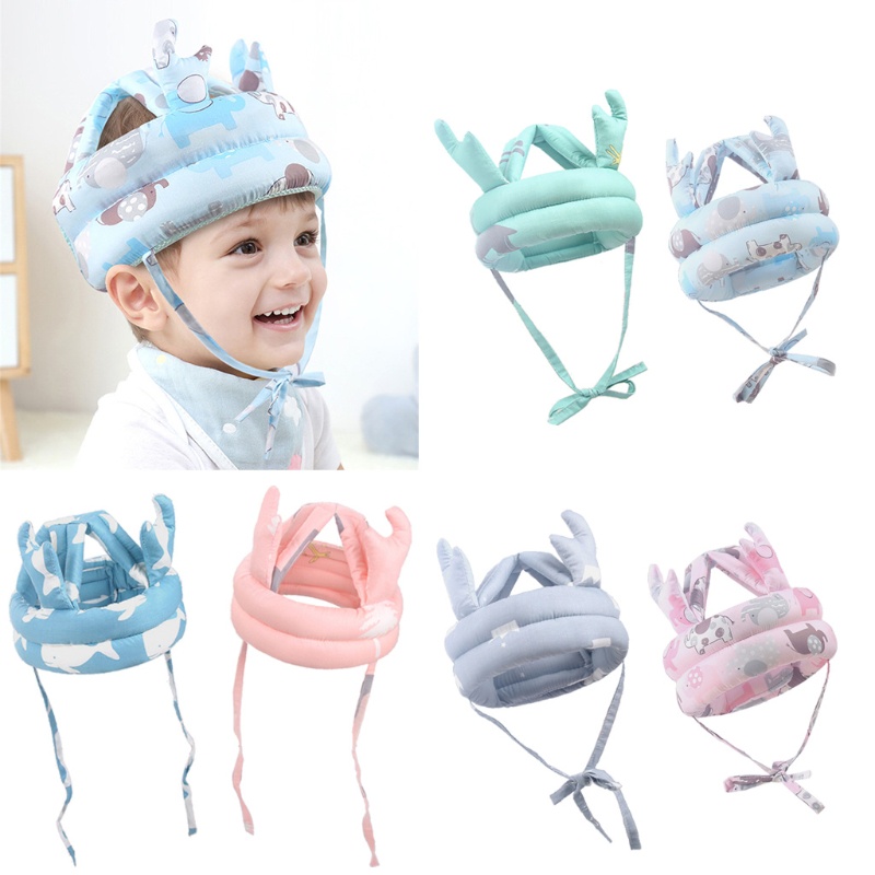 Mũ đội bảo vệ đầu em bé tập bò/mới biết đi có thể điều chỉnh an toàn thoáng khí chất lượng cao
