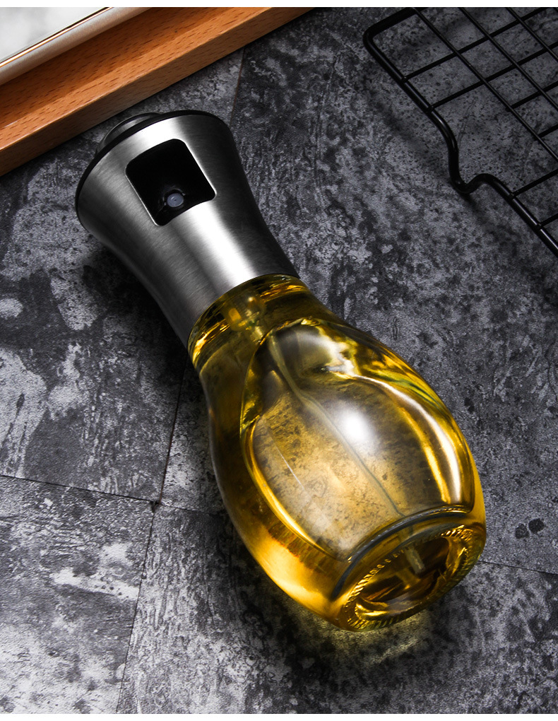 Bình Xịt Dầu Ăn Bằng Thép Không Gỉ 304