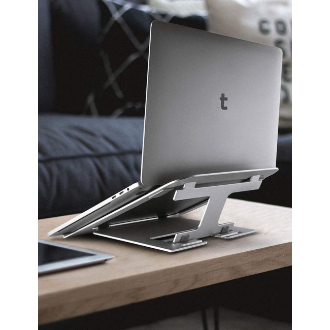 Đế Tản Nhiệt Cơ Động Tomtoc Alumium Foldable (USA) cho Ipad/Macbook/Table/Laptop