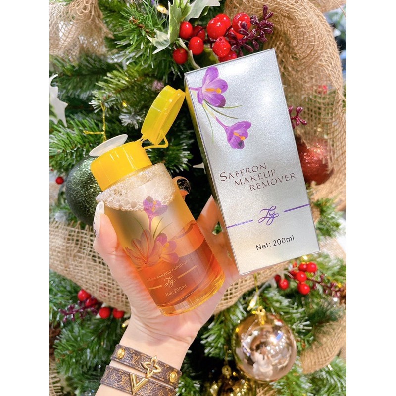 Nước tẩy trang Saffron Makeup Remover John L & Lucas y Chiết Xuất Thiên Nhiên Từ Nhuỵ Hoa Huệ Tây Iran