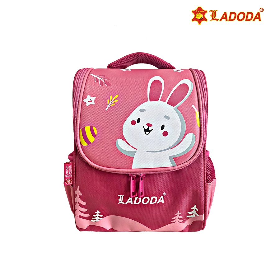 Ba lô cho bé mẫu giáo nhiều hình họa tiết đáng yêu Ladoda BL74.