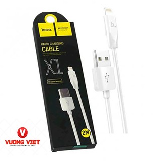 Cáp sạc nhanh hoco x1 cho iphone/ipad 1m - 2m - 3m