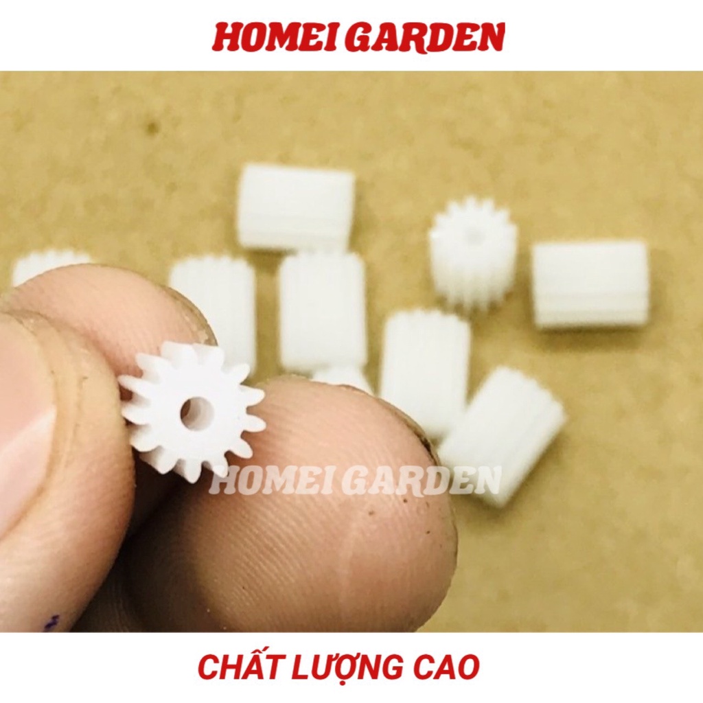10 Bánh răng dài mini 13 răng trục 2mm chất lượng cao - HM0067