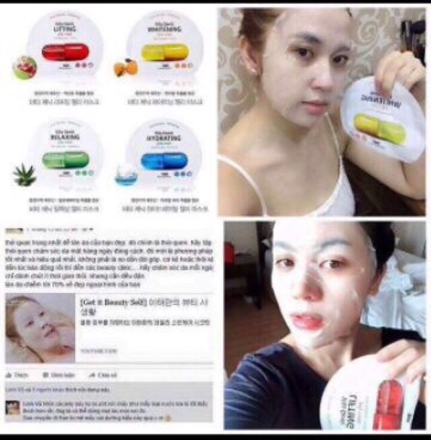 Mặt nạ vita genic miếng lẻ | BigBuy360 - bigbuy360.vn
