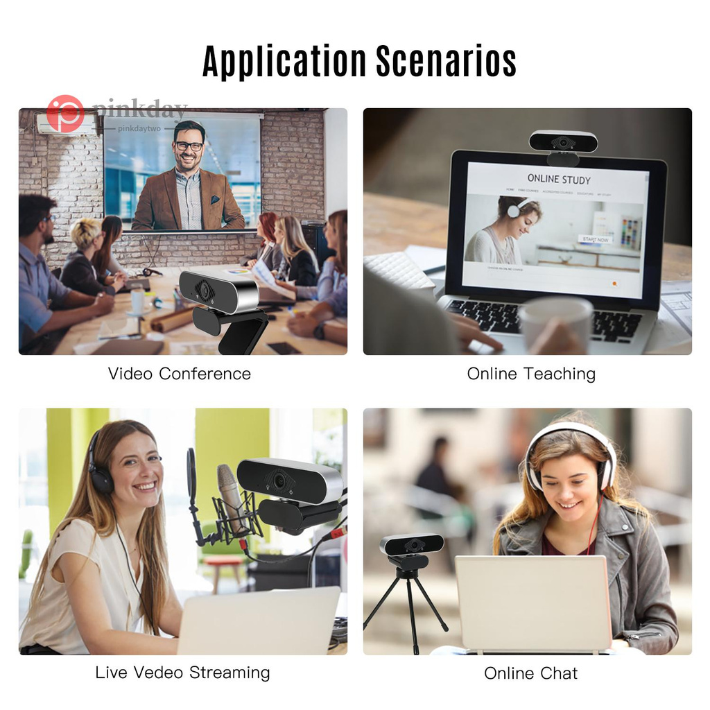 Camera 1080p Hd 2 Megapixels Xoay 360 ° H.264 Đa Năng Tiện Dụng | BigBuy360 - bigbuy360.vn