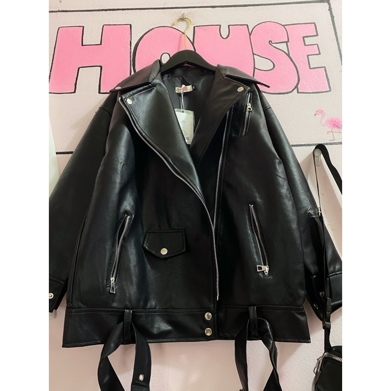 Áo da taobao oversize siêu to rộng (ảnh thật+video)🧥